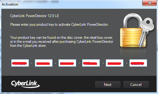 cyberlink powerdirector product key